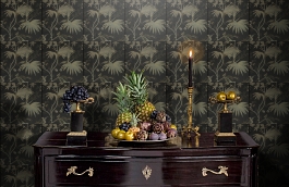 Обои 326126 фото в интерьере гостиной превью