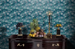 Обои 5372 фото в интерьере гостиной превью