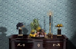 Обои 5386 фото в интерьере гостиной превью