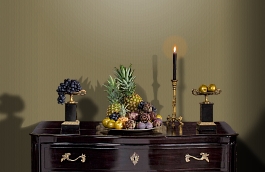 Обои 6204 фото в интерьере гостиной превью