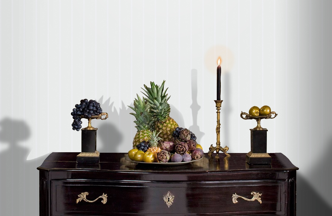 Обои 7043 фото в интерьере гостиной