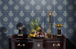 Обои BL31306 фото в интерьере гостиной превью