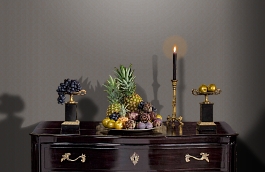 Обои EH1006 фото в интерьере гостиной превью