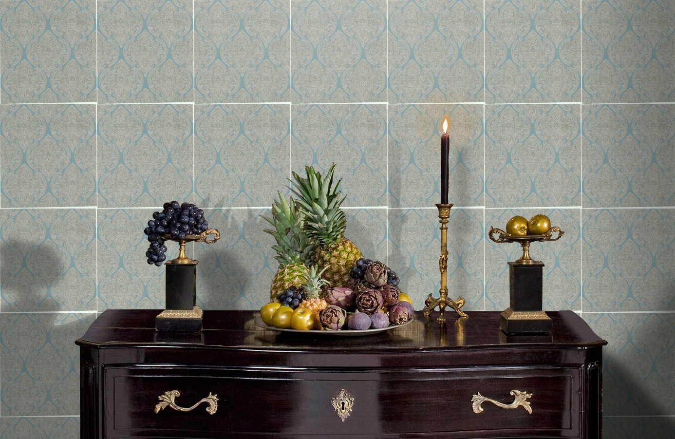 Обои FD812904 фото в интерьере гостиной