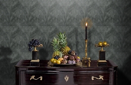 Обои 4785-46 фото в интерьере гостиной превью