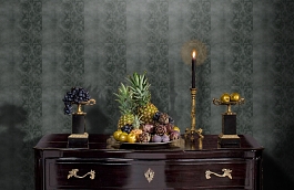 Обои 4786-52 фото в интерьере гостиной превью