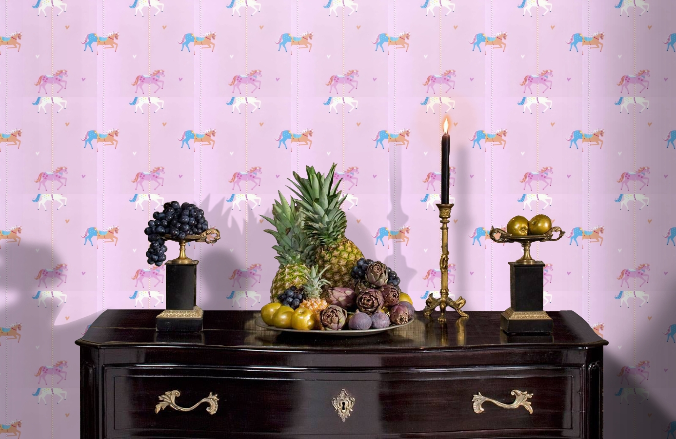 Обои DL21119 фото в интерьере гостиной