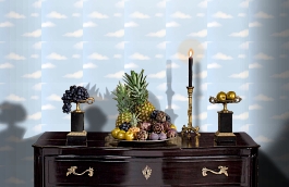 Обои DL21137 фото в интерьере гостиной превью