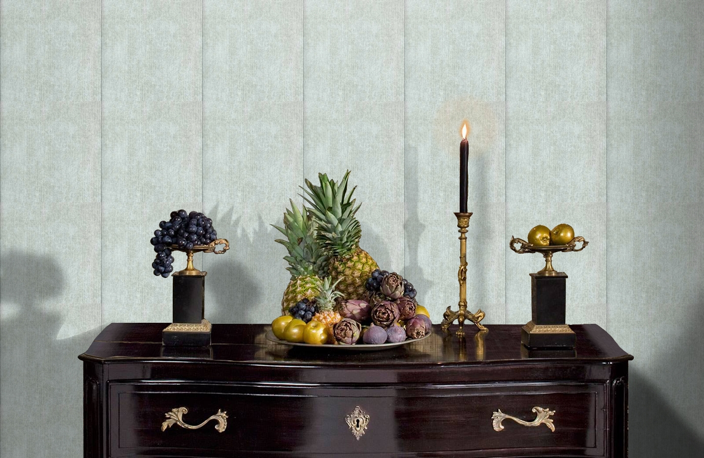 Обои FD20323 фото в интерьере гостиной