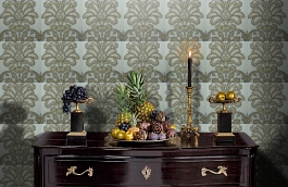 Обои 75242 фото в интерьере гостиной превью