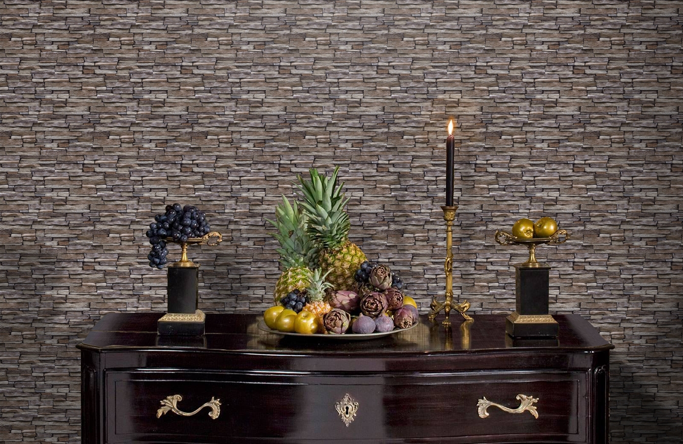 Обои 12365 фото в интерьере гостиной