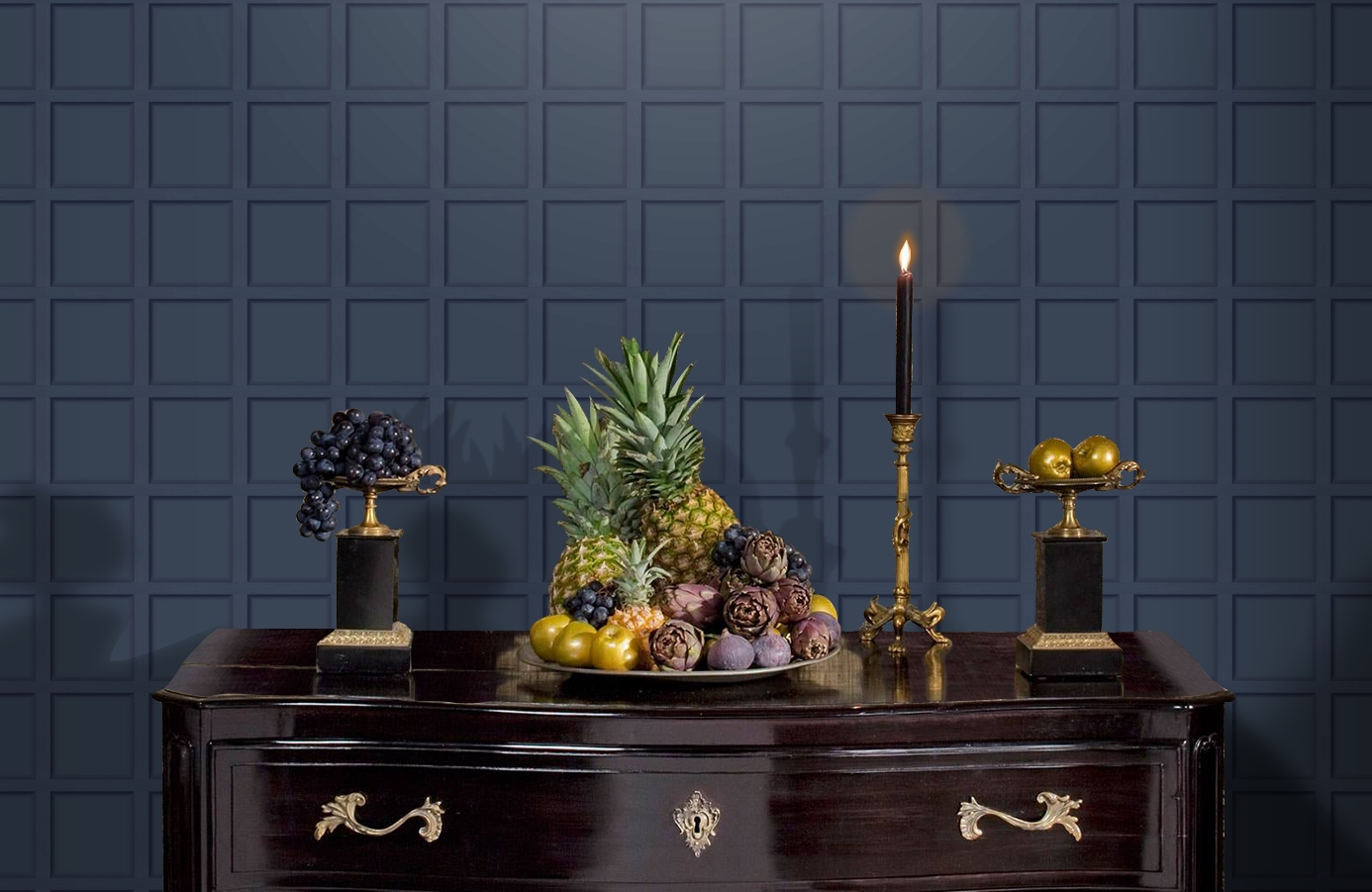 Обои 12980 фото в интерьере гостиной