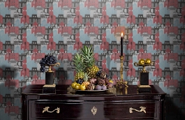 Обои 2656 фото в интерьере гостиной превью