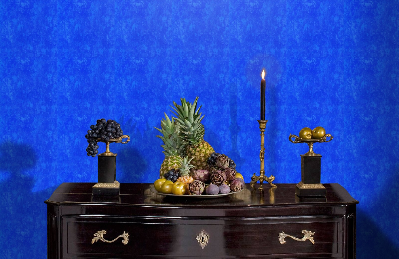 Обои 508-4 фото в интерьере гостиной