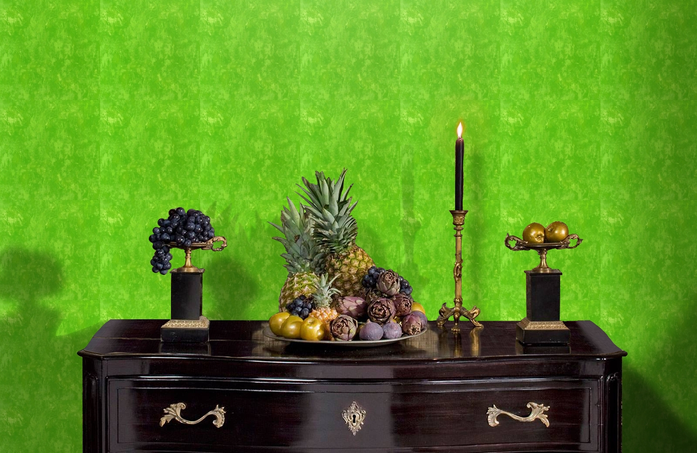 Обои 508-5 фото в интерьере гостиной