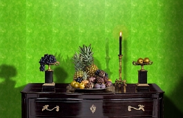 Обои 508-5 фото в интерьере гостиной превью