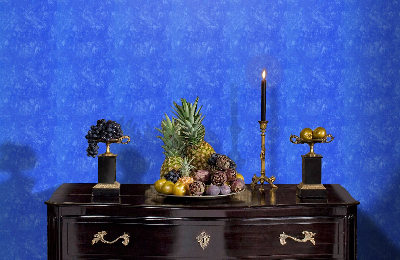 Обои 508-6 фото в интерьере гостиной