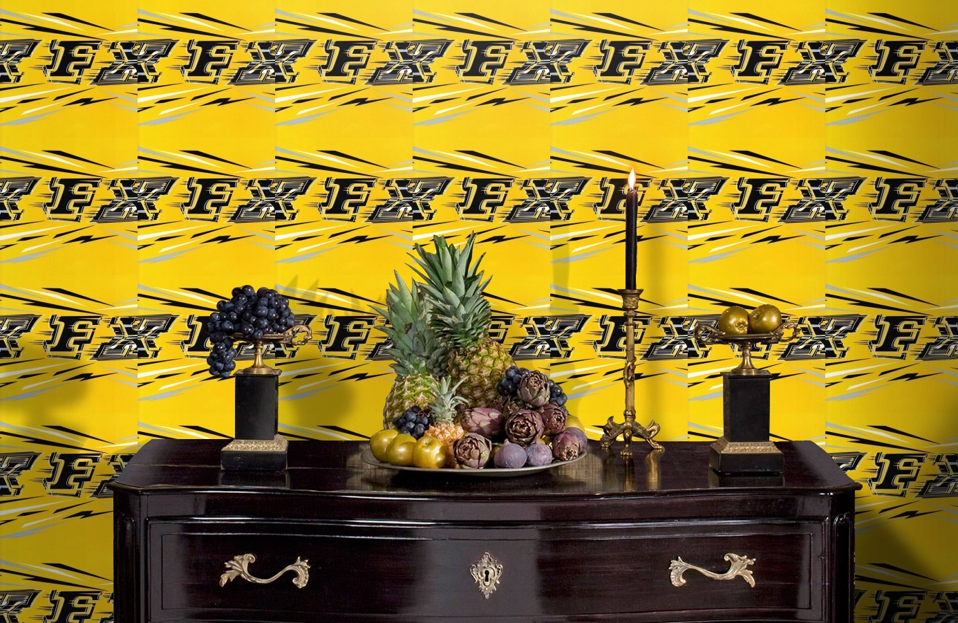 Обои 510-2 фото в интерьере гостиной Обои 510-2 фото в интерьере гостиной