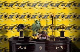 Обои 510-2 фото в интерьере гостиной превью