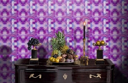 Обои 511-3 фото в интерьере гостиной превью