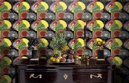 Обои 512-1 фото в интерьере гостиной превью