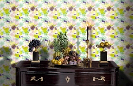 Обои 513-4 фото в интерьере гостиной превью