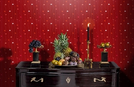 Обои 519-2 фото в интерьере гостиной превью