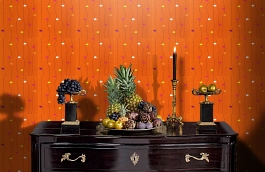 Обои 519-5 фото в интерьере гостиной превью