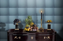 Обои 6520-7 фото в интерьере гостиной превью