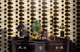 Обои 81115 фото в интерьере гостиной превью