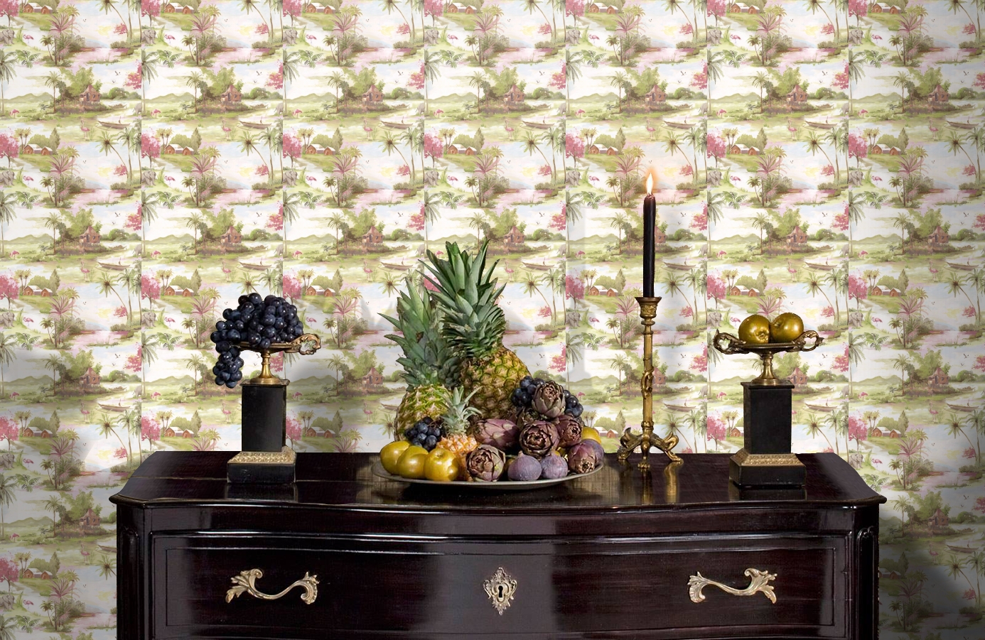 Обои 90311 фото в интерьере гостиной