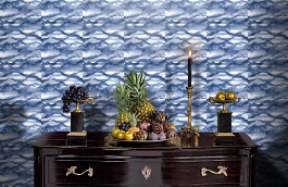 Обои 90422 фото в интерьере гостиной превью