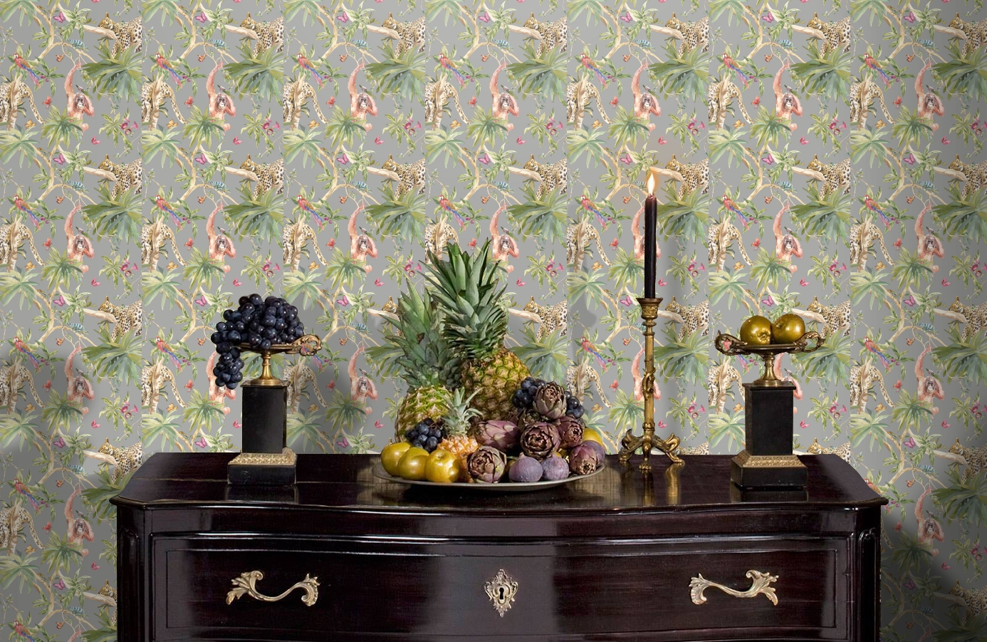 Обои 90562 фото в интерьере гостиной