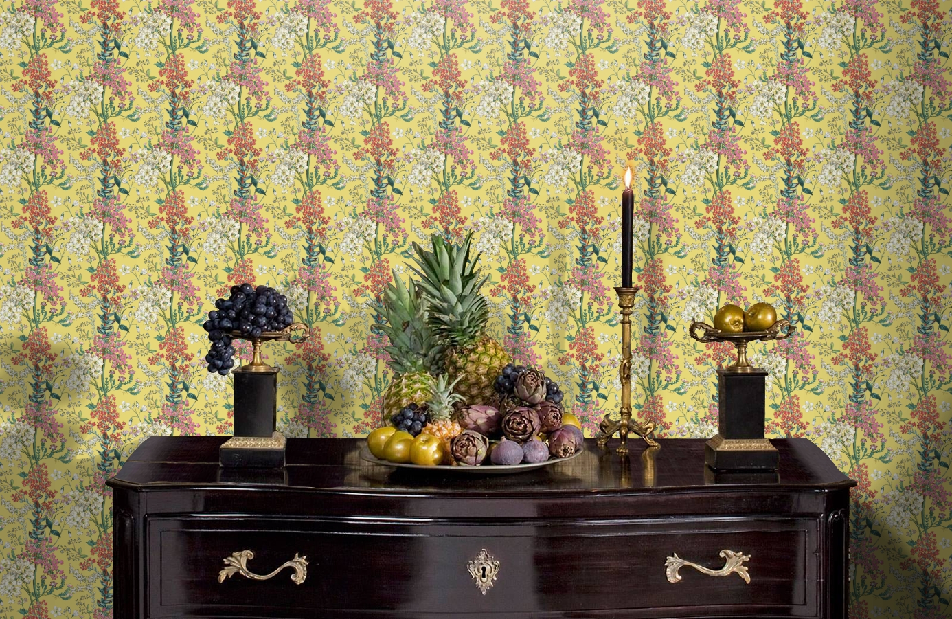 Обои 90570 фото в интерьере гостиной