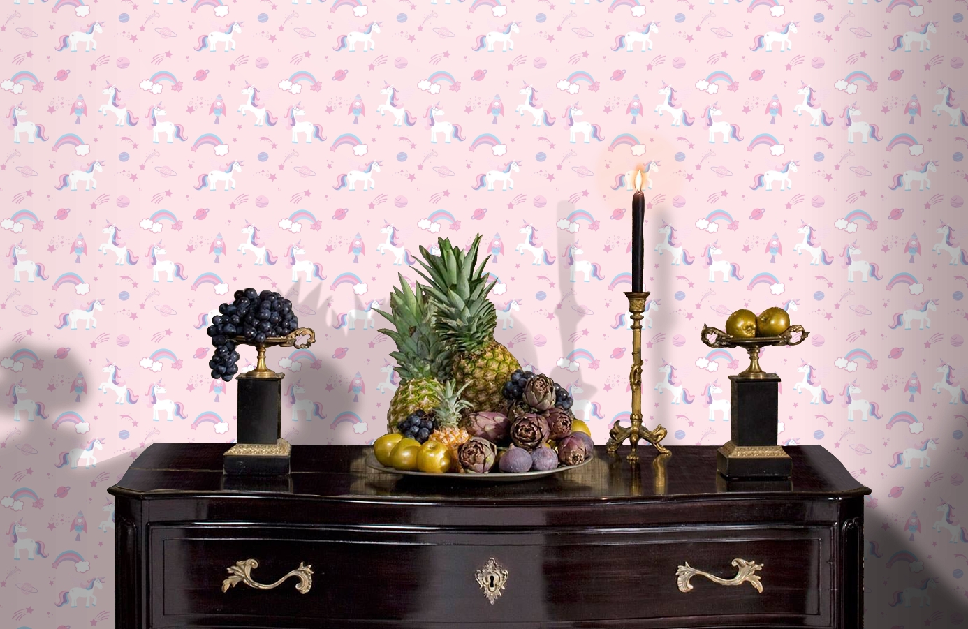 Обои 90961 фото в интерьере гостиной