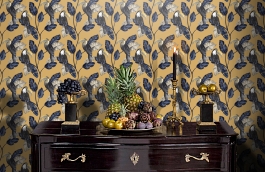 Обои 91342 фото в интерьере гостиной превью