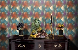 Обои AH40301 фото в интерьере гостиной превью