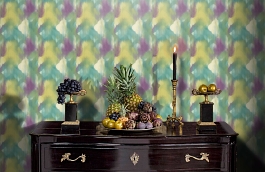 Обои AH40309 фото в интерьере гостиной превью