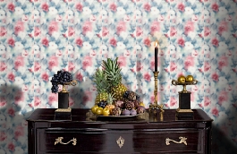 Обои AH40911 фото в интерьере гостиной превью