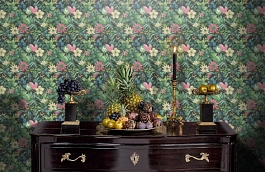 Обои BA2003 фото в интерьере гостиной превью