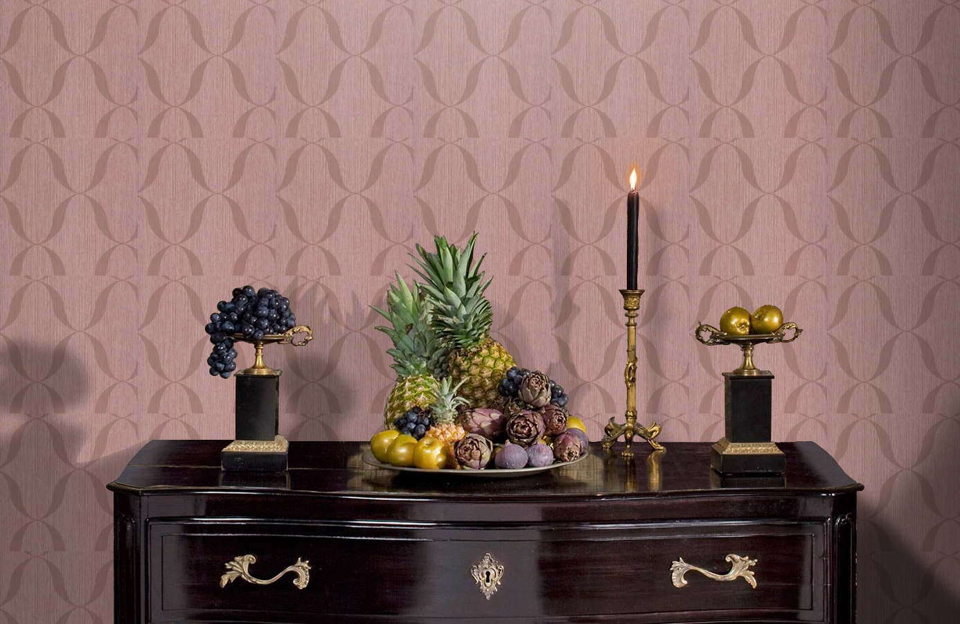 Обои BT3101 фото в интерьере гостиной