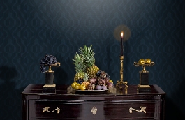 Обои BT3410 фото в интерьере гостиной превью