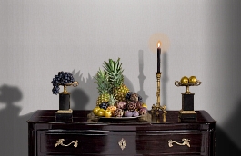 Обои CR1101 фото в интерьере гостиной превью