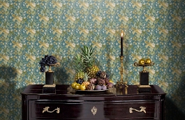 Обои CR3002 фото в интерьере гостиной превью