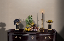 Обои CR3402 фото в интерьере гостиной превью