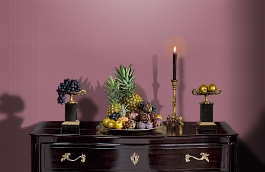 Обои CR4004 фото в интерьере гостиной превью