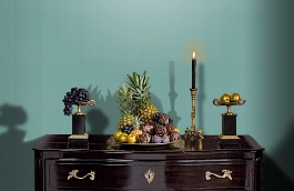 Обои CR4005 фото в интерьере гостиной превью