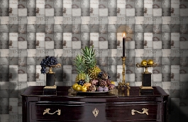 Обои EW 2201 фото в интерьере гостиной превью