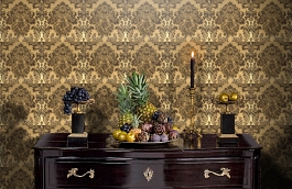 Обои FG055A127 фото в интерьере гостиной превью