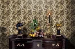 Обои FG057J76 фото в интерьере гостиной превью